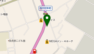 auショップ大村桜馬場の地図画像