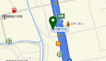 auショップ拾六町の地図画像