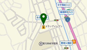 auショップアリーナ中央通の地図画像
