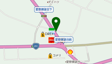 auショップ愛野展望台の地図画像