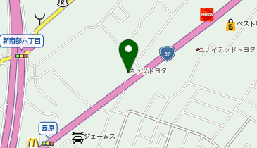 PiPit ネッツトヨタ熊本株式会社 東バイパス店の地図画像