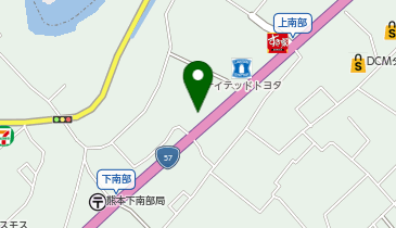 PiPit ユナイテッドトヨタ熊本株式会社 C熊本東バイパス店の地図画像