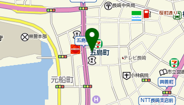 PiPit 西九州トヨタ自動車株式会社 SHARAX 長崎支店の地図画像