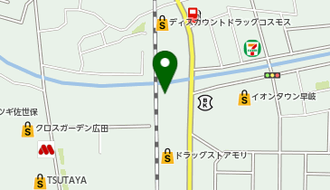 auショップ佐世保広田の地図画像