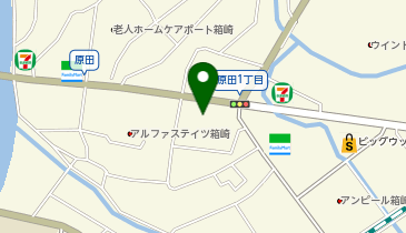 auショップ箱崎原田の地図画像