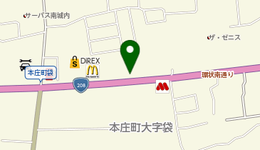 auショップ佐賀本庄の地図画像