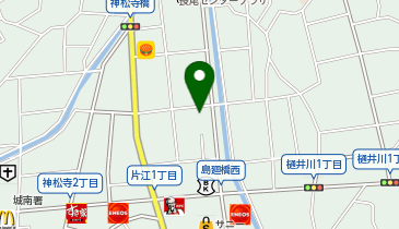 auショップ城南片江の地図画像