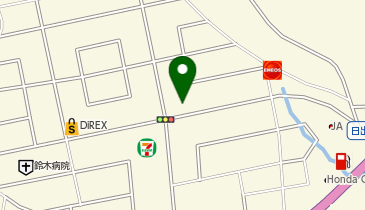 auショップ日出の地図画像