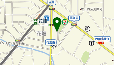 auショップ花畑の地図画像