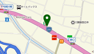 auショップ東合川バイパスの地図画像