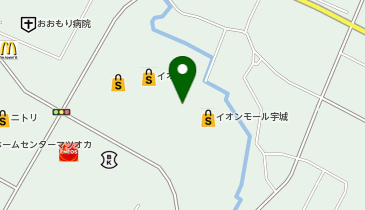 auショップイオンモール宇城の地図画像