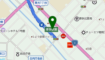 PiPit 福岡トヨペット株式会社 福岡au取り扱い店の地図画像