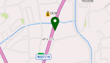 auショップ飛田バイパスの地図画像