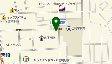 auショップ日向学院前の地図画像