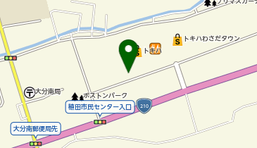 auショップトキハわさだの地図画像