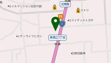 PiPit 熊本トヨタ自動車株式会社 本店の地図画像