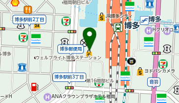 フラッグショップ au Style HAKATAの地図画像