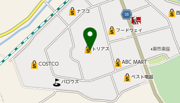 UQスポットトリアスモールの地図画像