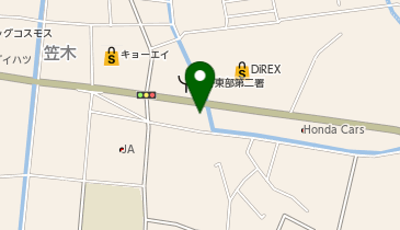 auショップ藍住の地図画像