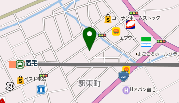 auショップ宿毛の地図画像