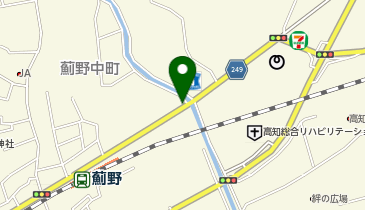 auショップ薊野の地図画像