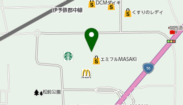 auショップエミフルMASAKIの地図画像