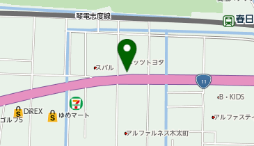 PiPit ネッツトヨタ香川株式会社 本店の地図画像
