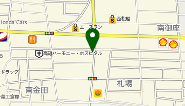 PiPit ネッツトヨタ高知株式会社 au取扱店の地図画像