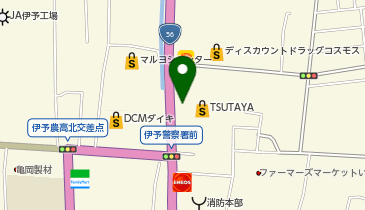 au Style 伊予の地図画像