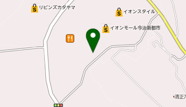 UQスポットイオンモール今治新都市の地図画像