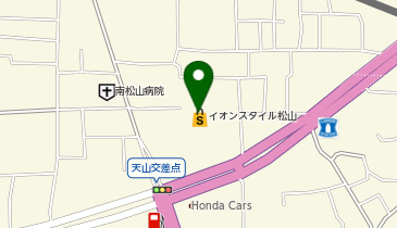 au Style イオンスタイル松山の地図画像