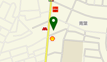 auショップ青森中央の地図画像