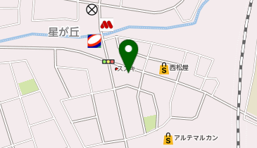 auショップ花巻の地図画像