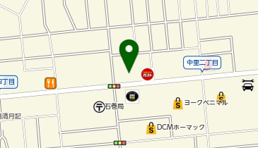 auショップ石巻中里の地図画像