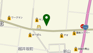 auショップ寒河江の地図画像