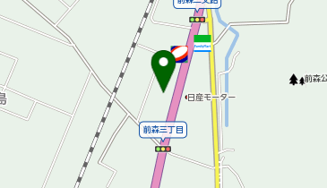 auショップ湯沢の地図画像