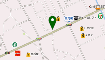 auショップ亀田の地図画像