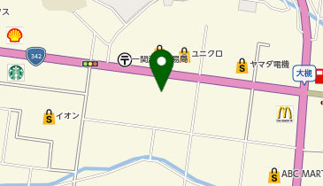 au Style 一関の地図画像