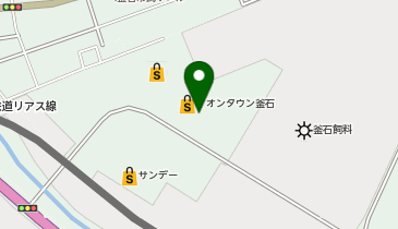 auショップイオンタウン釜石の地図画像