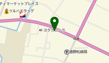 auショップ遠野の地図画像