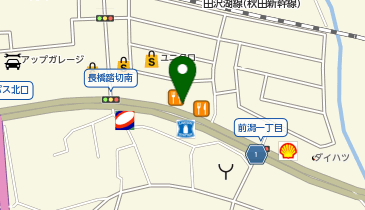 auショップ盛岡インターの地図画像