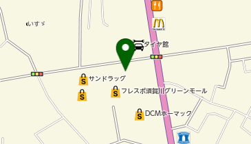 auショップフレスポ須賀川の地図画像