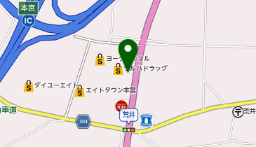 au Style 本宮エイトタウンの地図画像