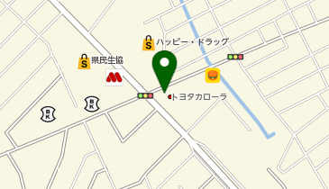 PiPit トヨタカローラ青森(株)佃店の地図画像