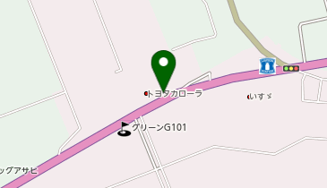 PiPit トヨタカローラ青森(株)柏店の地図画像