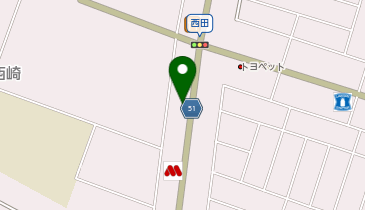 auショップ山形西バイパスの地図画像