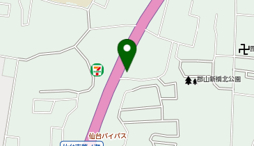 auショップ長町インターの地図画像