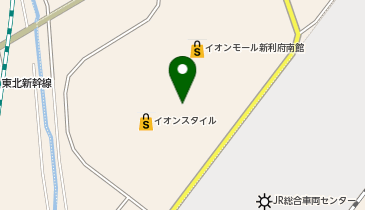 UQスポットイオンモール新利府南館の地図画像