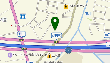 PiPit Caplus青森の地図画像