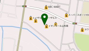 au Style イオンモール山形南の地図画像